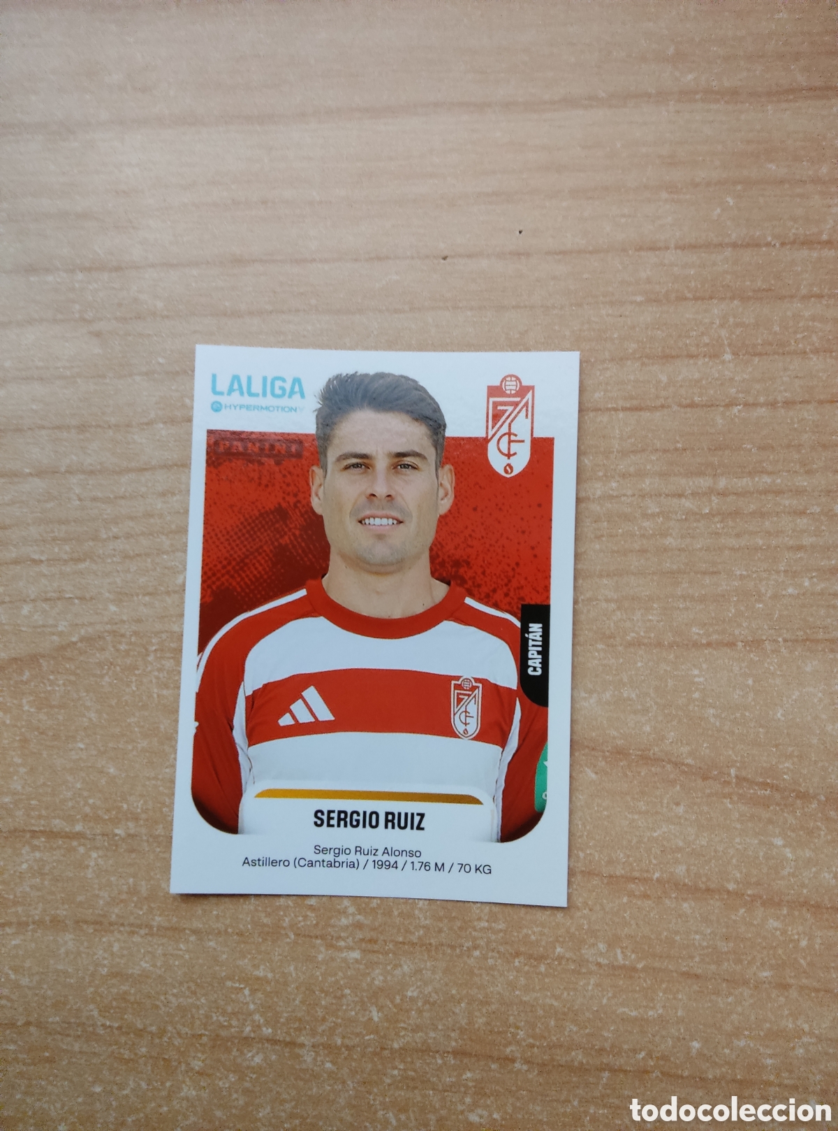 Cromos de f&uacute;tbol: 220 SERGIO RUIZ GRANADA LIGA HYPERMOTION 2025 2026