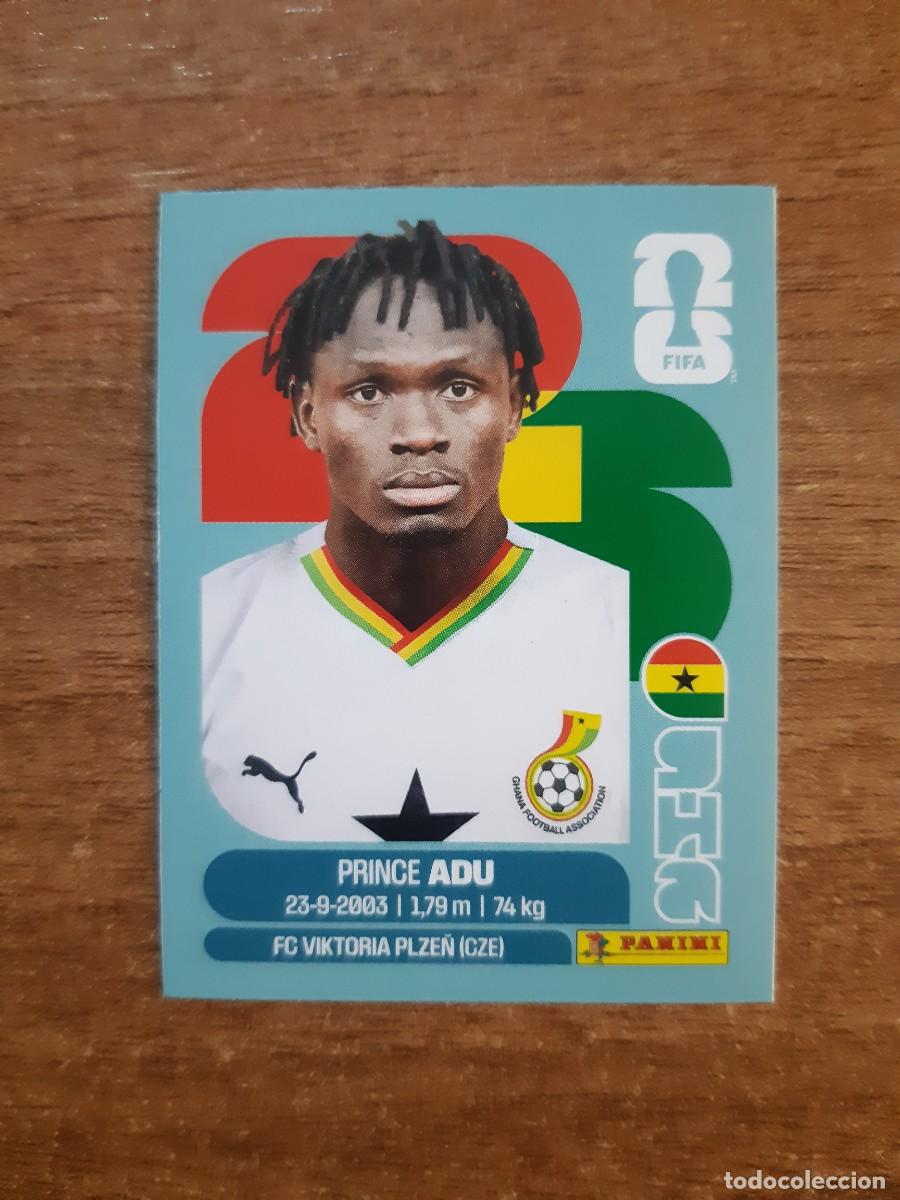 Cromos de f&uacute;tbol: PRINCE ADU GHANA UPDATE SET ACTUALIZACI&Oacute;N MUNDIAL 2026 PANINI STICKERS. NUEVO