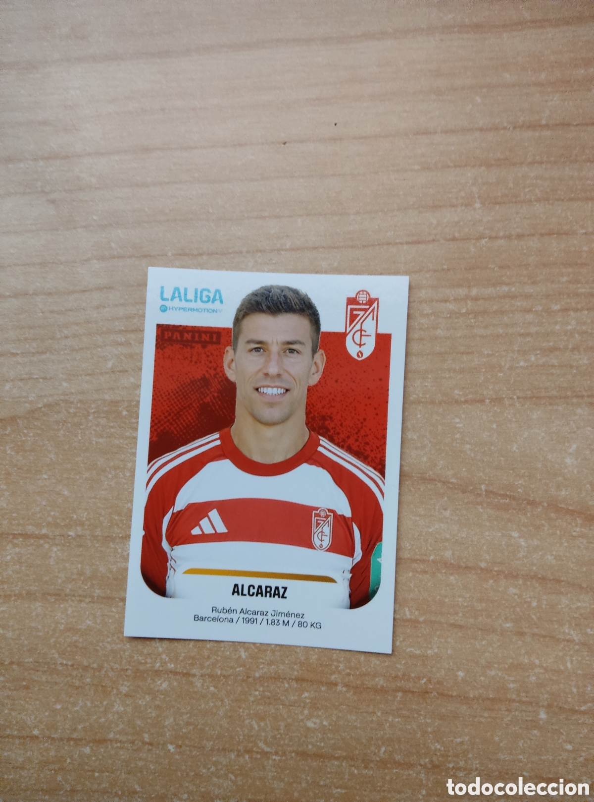 Cromos de f&uacute;tbol: 222 ALCARAZ GRANADA LIGA HYPERMOTION 2025 2026