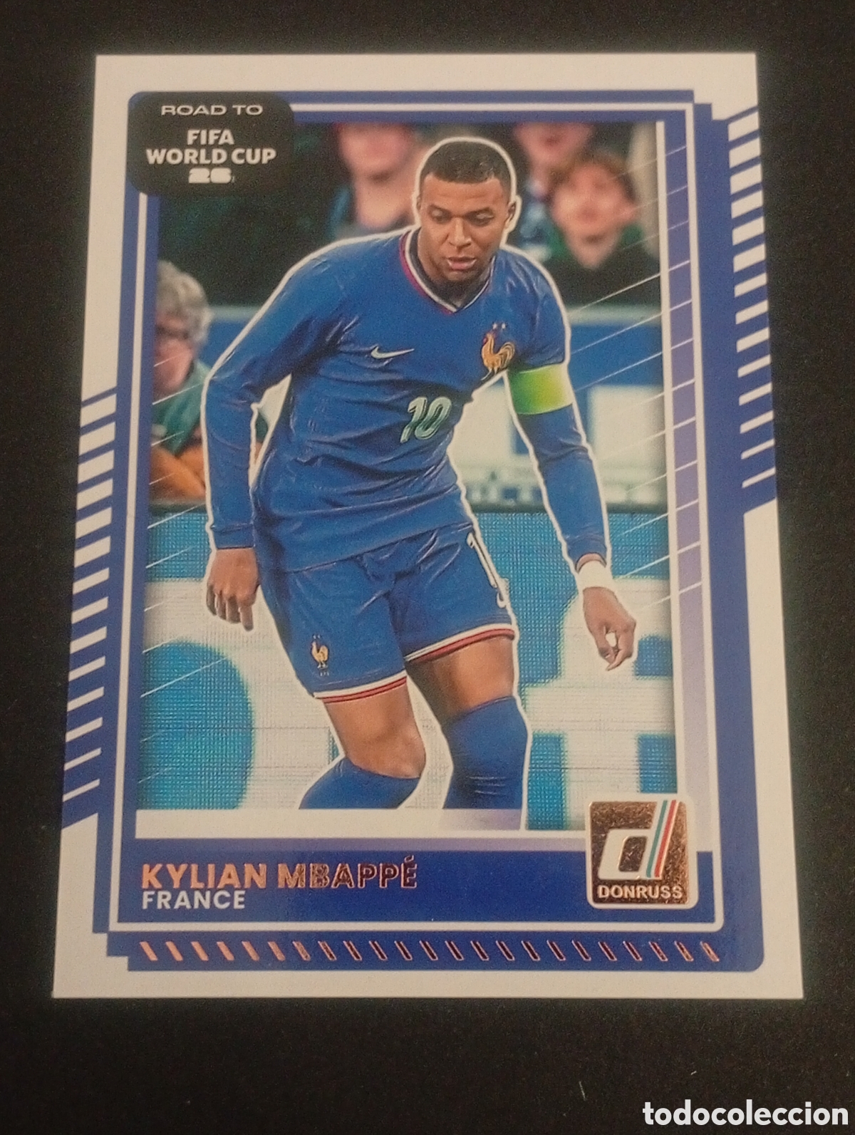 Cromos de f&uacute;tbol: gold 145 MBAPPE FRANCE FRANCIA PSG REAL MADRID 2026 FIFA WORLD CUP MUNDIAL DONRUSS ROAD CARDS TOPPS