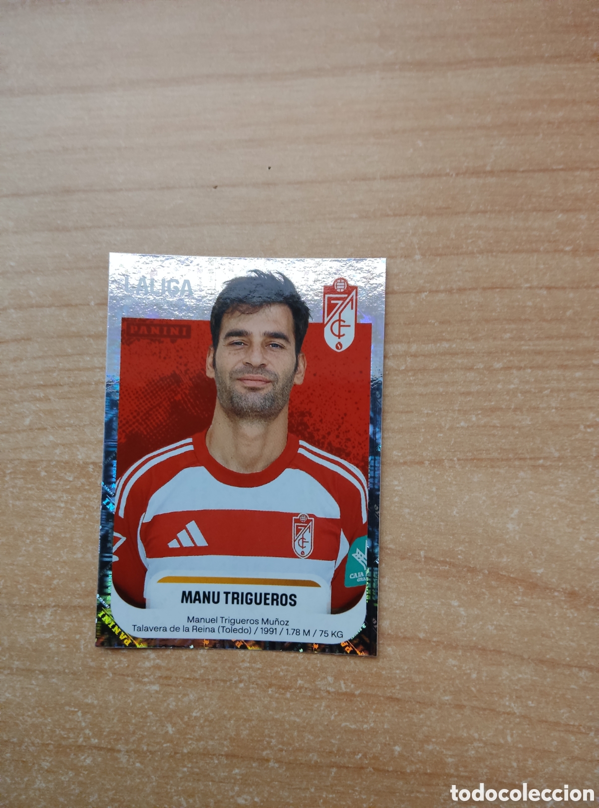 Cromos de f&uacute;tbol: 223A MANU TRIGUEROS GRANADA LIGA HYPERMOTION 2025 2026