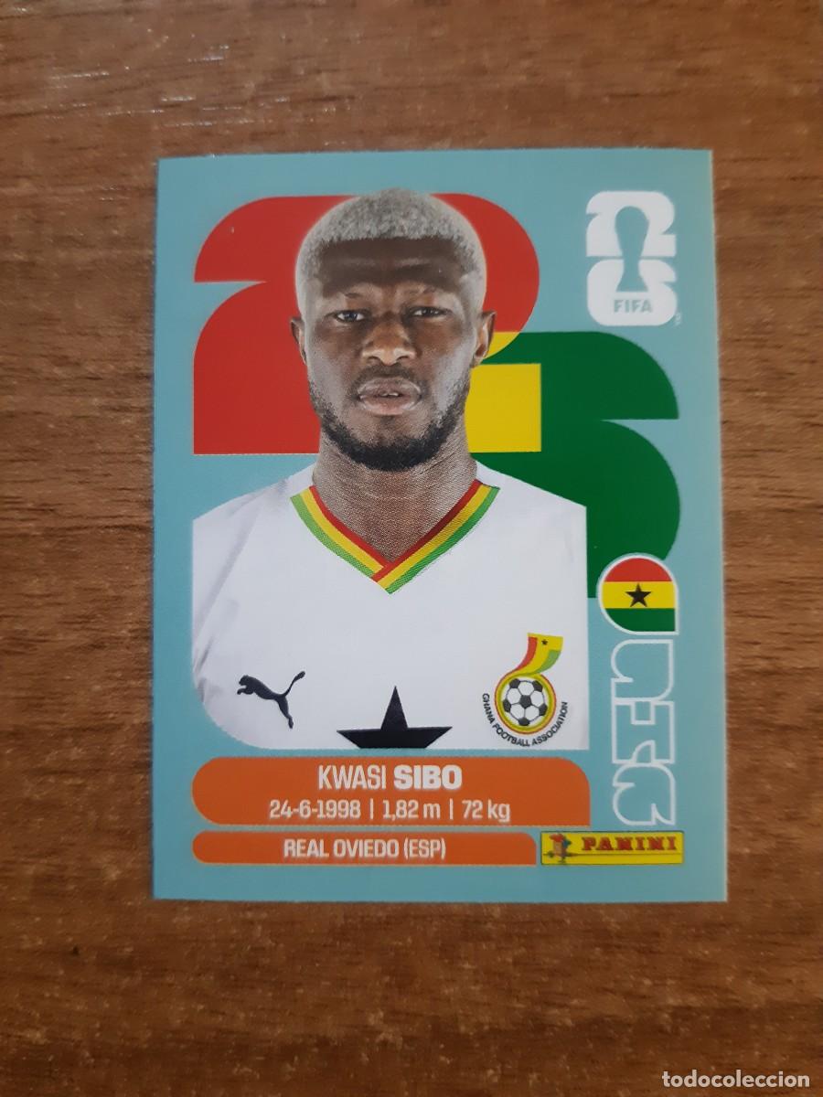 Cromos de f&uacute;tbol: KWASI SIBO GHANA UPDATE SET ACTUALIZACI&Oacute;N MUNDIAL 2026 PANINI STICKERS. NUEVO