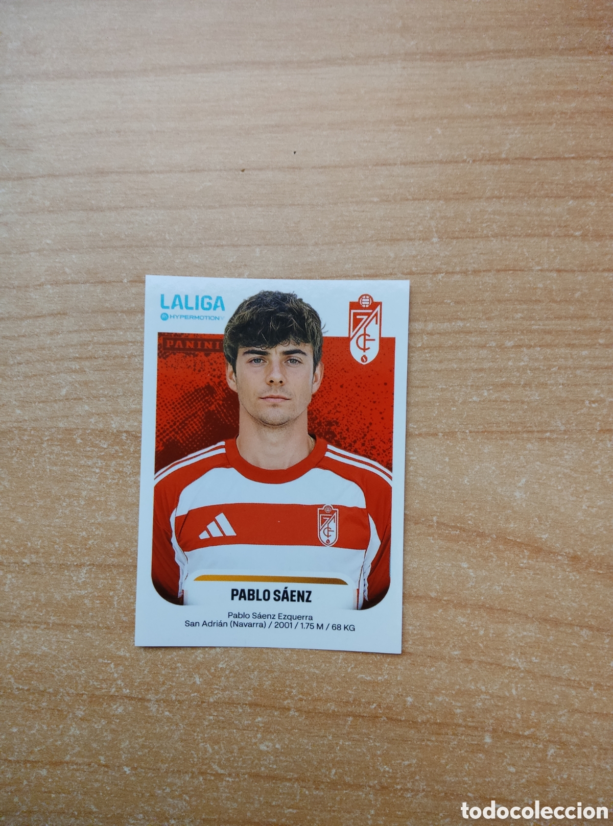 Cromos de f&uacute;tbol: 225 PABLO SAENZ GRANADA LIGA HYPERMOTION 2025 2026