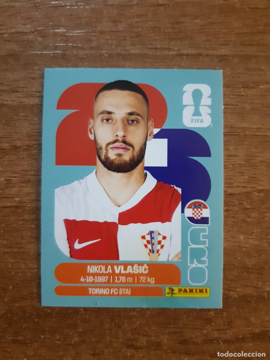 Cromos de f&uacute;tbol: NICOLA VLASIC CROACIA UPDATE SET ACTUALIZACI&Oacute;N MUNDIAL 2026 PANINI STICKERS. NUEVO
