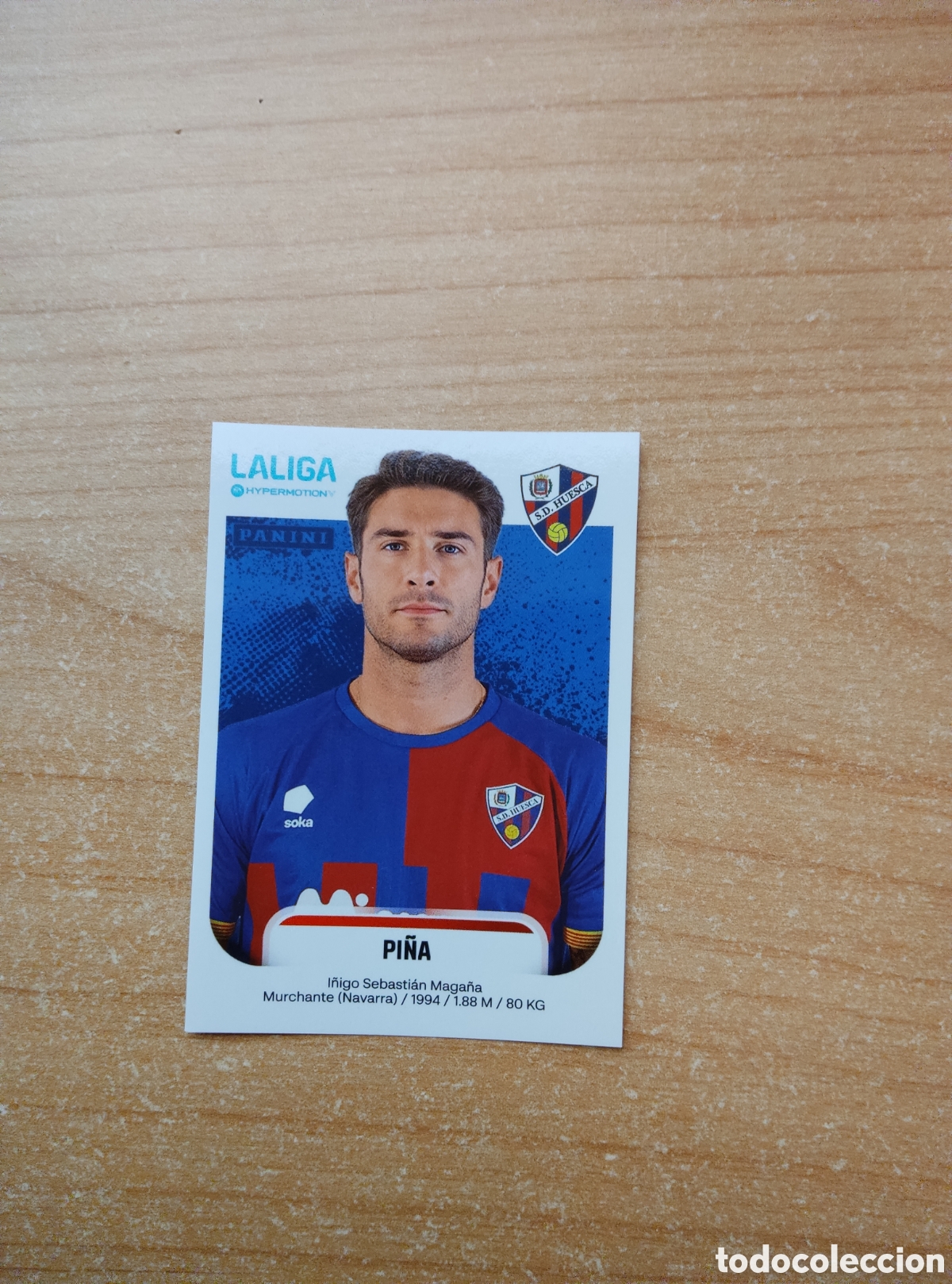 Cromos de f&uacute;tbol: 236 PI&Ntilde;A HUESCA LIGA HYPERMOTION 2025 2026
