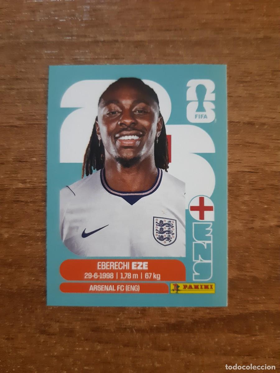 Cromos de f&uacute;tbol: EBERECHI EZE INGLATERRA UPDATE SET ACTUALIZACI&Oacute;N MUNDIAL 2026 PANINI STICKERS. NUEVO