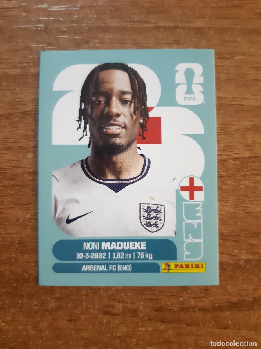 Cromos de f&uacute;tbol: NONI MADUEKE INGLATERRA UPDATE SET ACTUALIZACI&Oacute;N MUNDIAL 2026 PANINI STICKERS. NUEVO