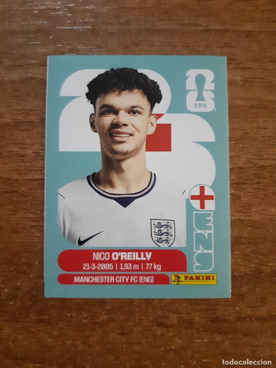 Cromos de f&uacute;tbol: NICO O'REILLY INGLATERRA UPDATE SET ACTUALIZACI&Oacute;N MUNDIAL 2026 PANINI STICKERS. NUEVO