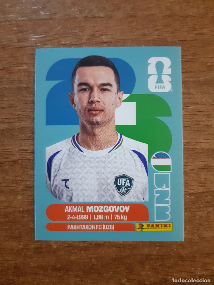 Cromos de f&uacute;tbol: AKMAL MOZGOVOV UZBEKISTAN UPDATE SET ACTUALIZACI&Oacute;N MUNDIAL 2026 PANINI STICKERS. NUEVO