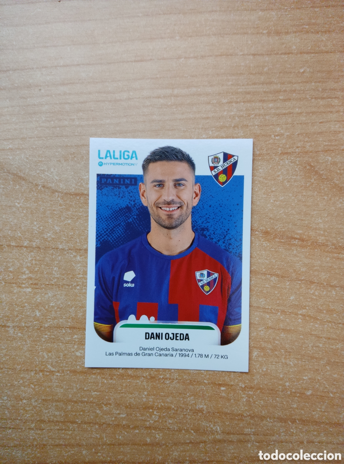 Cromos de f&uacute;tbol: 246 DANI OJEDA HUESCA LIGA HYPERMOTION 2025 2026