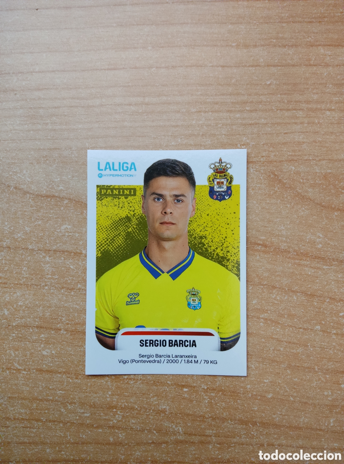 Cromos de f&uacute;tbol: 254 SERGIO BARCIA UD LAS PALMAS LIGA HYPERMOTION 2025 2026