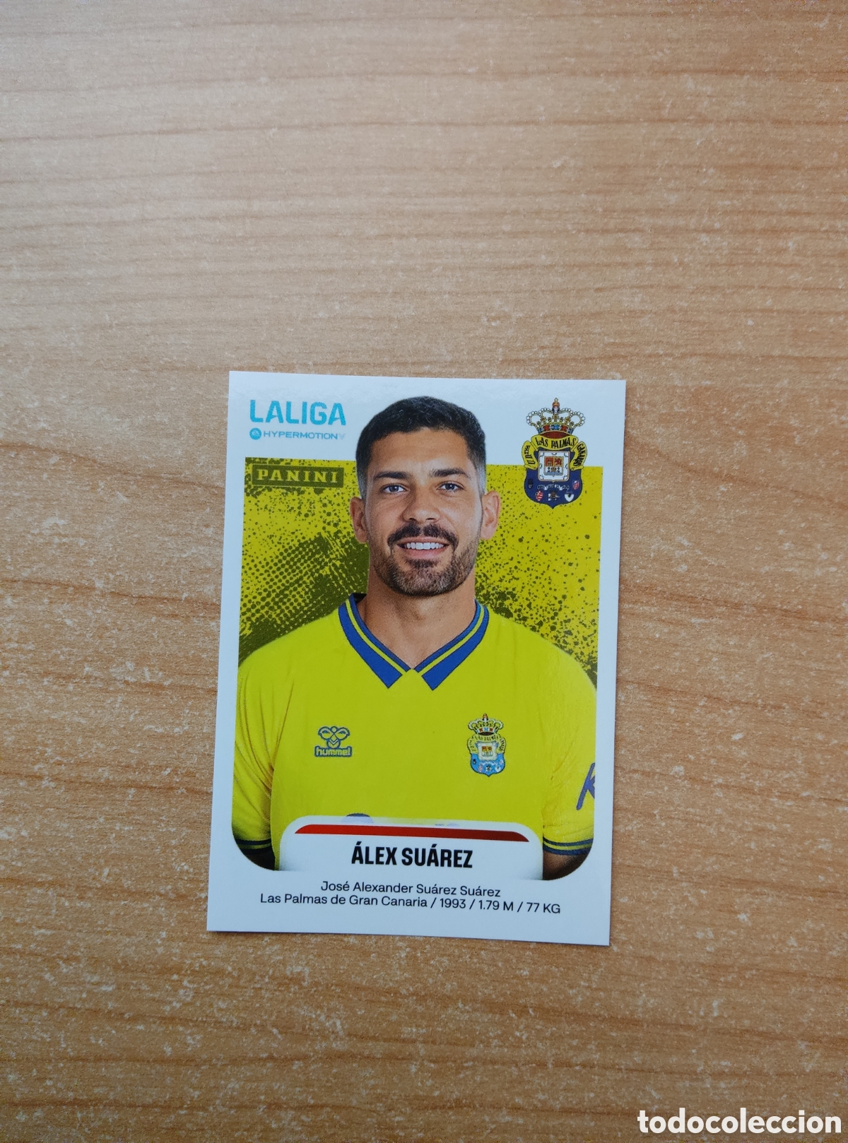 Cromos de f&uacute;tbol: 255 ALEX SUAREZ UD LAS PALMAS LIGA HYPERMOTION 2025 2026