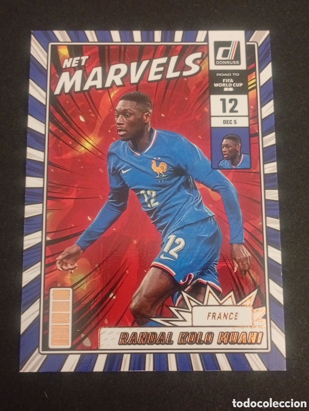 Cromos de f&uacute;tbol: 15 RANDAL KOLO MUANI FRANCE FRANCIA PSG MaRVELS 2026 FIFA WORLD CUP MUNDIAL DONRUSS ROAD CARDS TOPPS