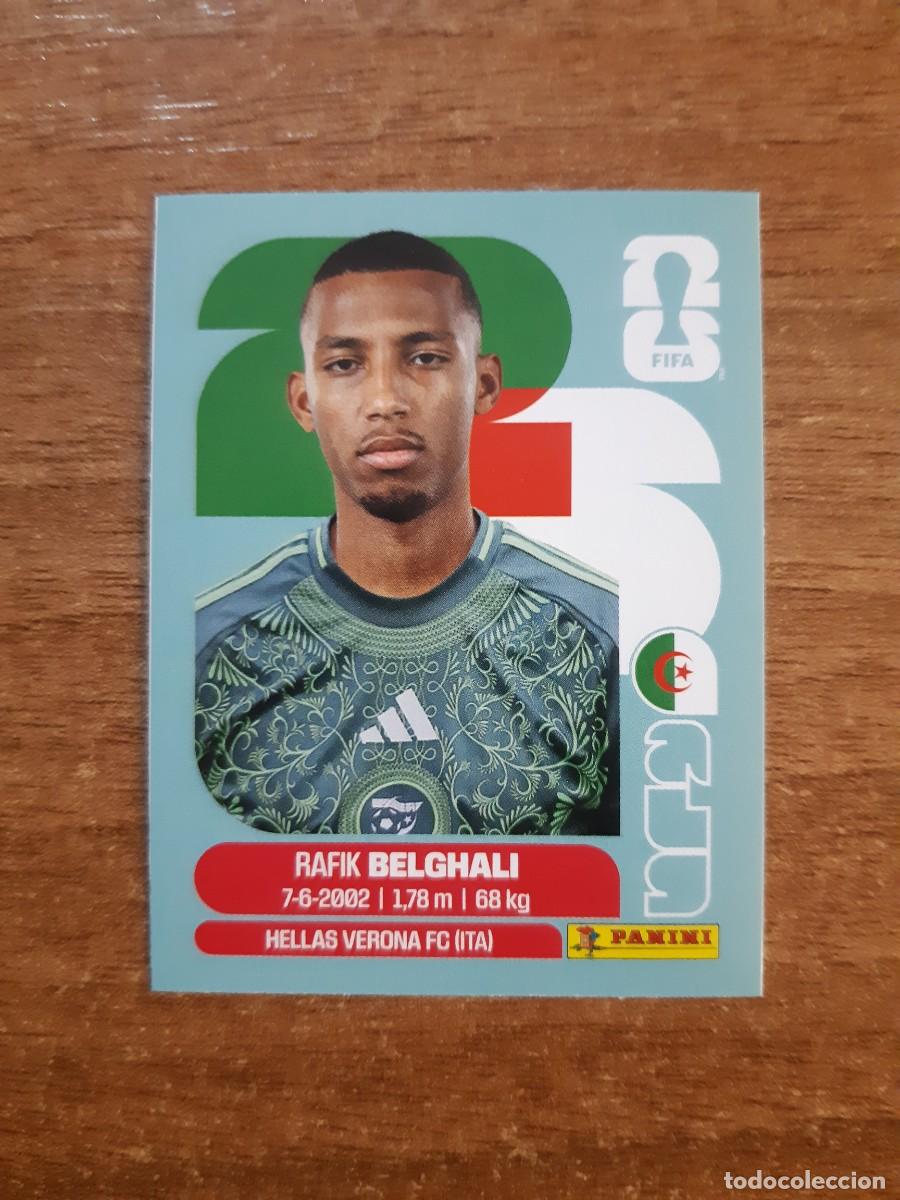Cromos de f&uacute;tbol: RAFIK BELGHALI ARGELIA UPDATE SET ACTUALIZACI&Oacute;N MUNDIAL 2026 PANINI STICKERS. NUEVO
