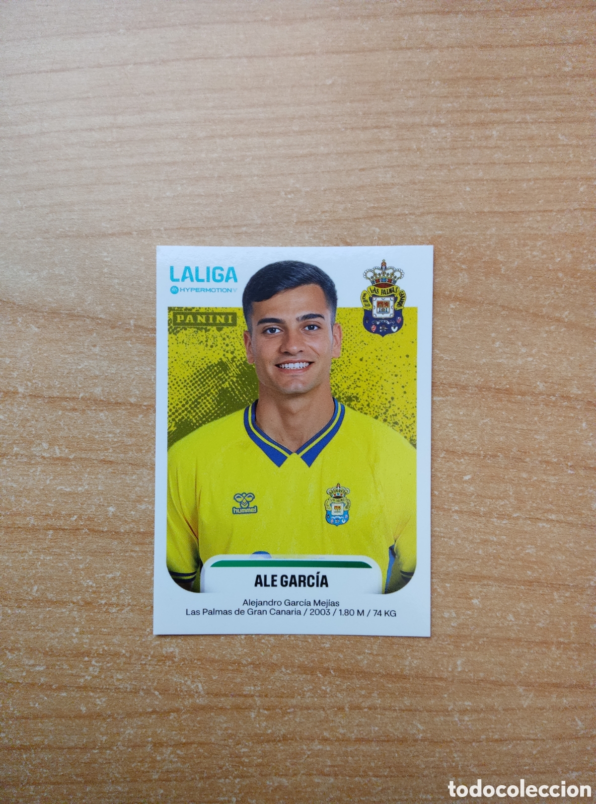 Cromos de f&uacute;tbol: 264A ALE GARCIA UD LAS PALMAS LIGA HYPERMOTION 2025 2026