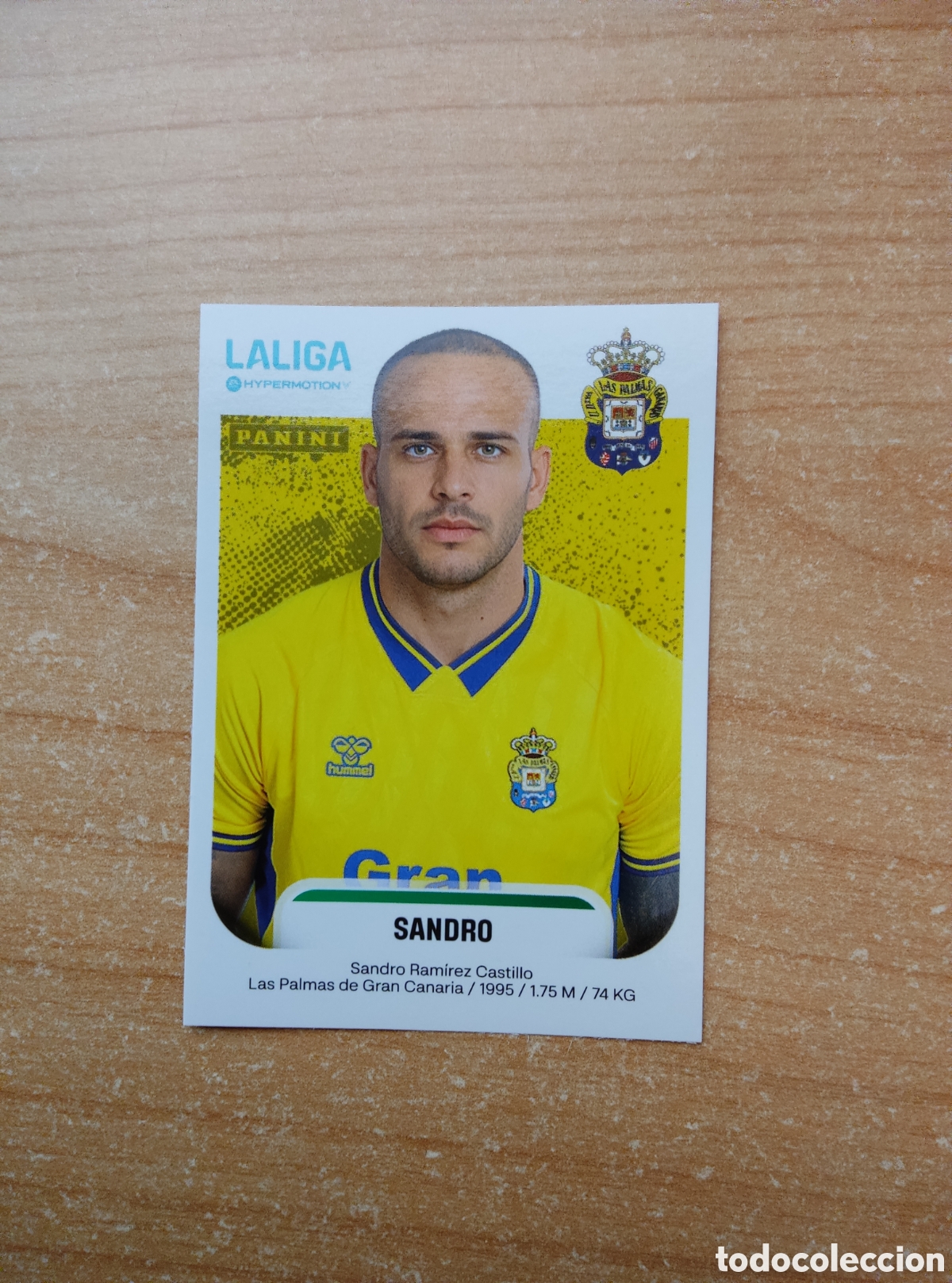 Cromos de f&uacute;tbol: 265 SANDRO RAMIREZ UD LAS PALMAS LIGA HYPERMOTION 2025 2026