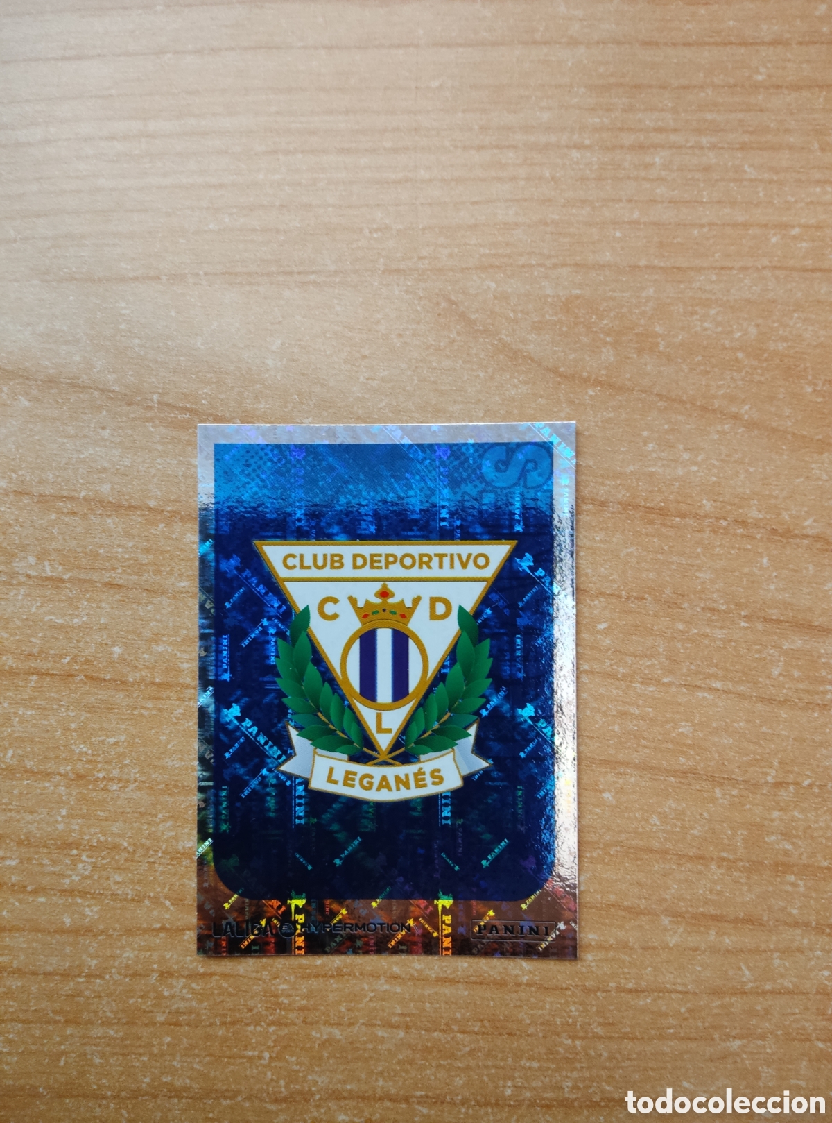 Cromos de f&uacute;tbol: 268 ESCUDO LEGANES LIGA HYPERMOTION 2025 2026