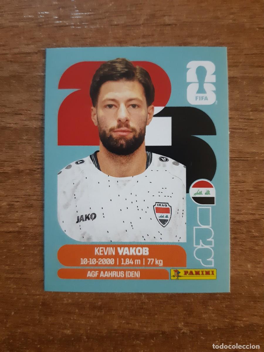 Cromos de f&uacute;tbol: KEVIN YAKOB IRAK UPDATE SET ACTUALIZACI&Oacute;N MUNDIAL 2026 PANINI STICKERS. NUEVO