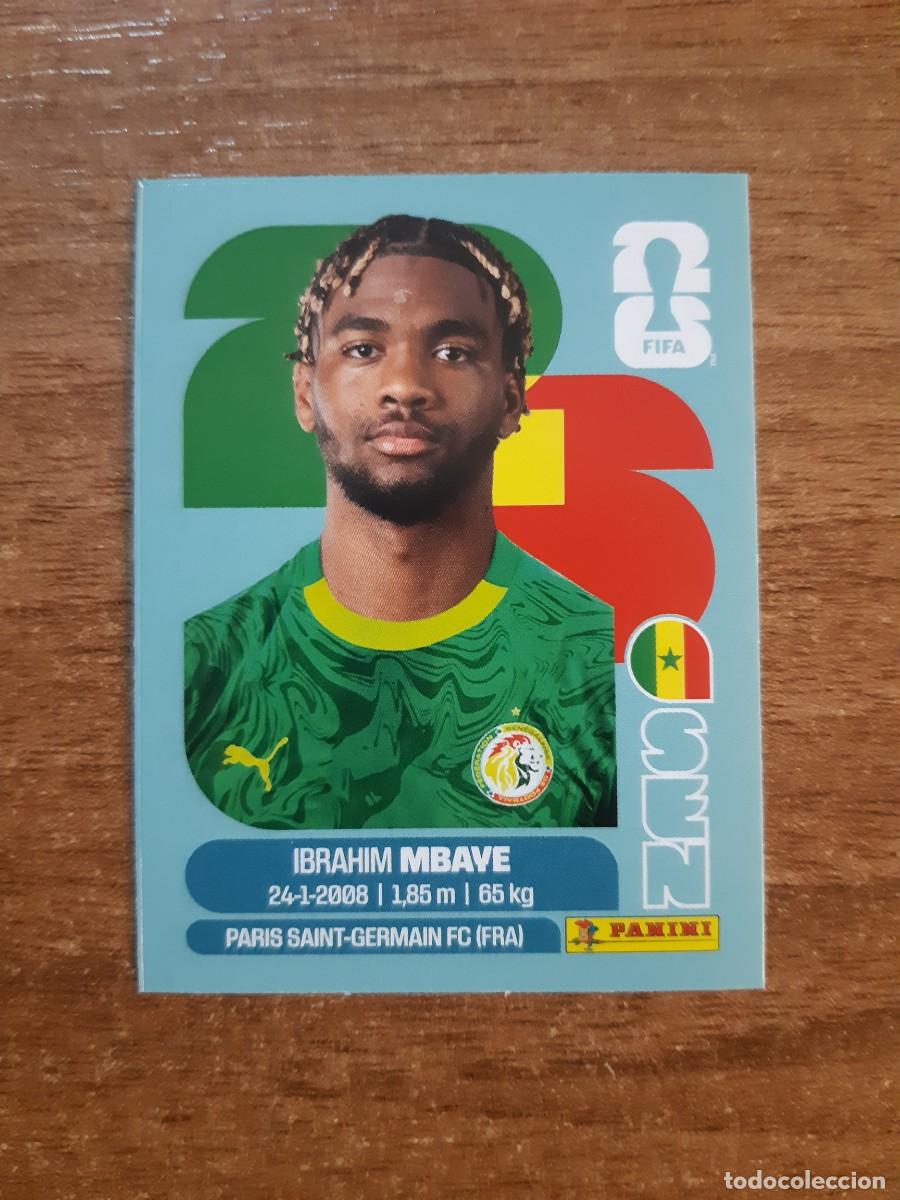 Cromos de f&uacute;tbol: IBRAHIM MBAYE SENEGAL UPDATE SET ACTUALIZACI&Oacute;N MUNDIAL 2026 PANINI STICKERS. NUEVO