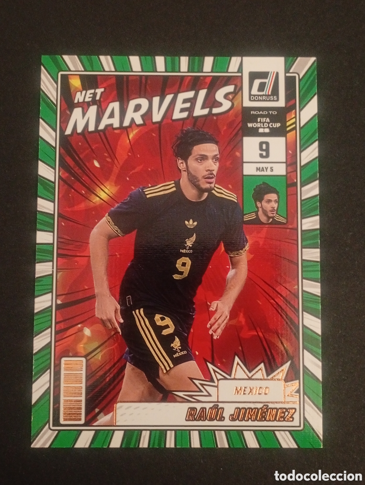 Cromos de f&uacute;tbol: 8 RAUL JIM&Eacute;NEZ MEXICO MEJICO MaRVELS 2026 FIFA WORLD CUP MUNDIAL DONRUSS ROAD TOPPS