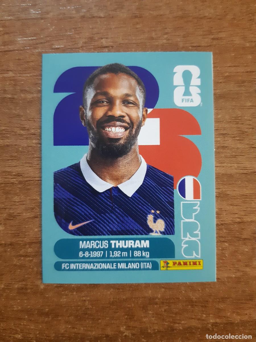 Cromos de f&uacute;tbol: MARCUS THURAM FRANCIA UPDATE SET ACTUALIZACI&Oacute;N MUNDIAL 2026 PANINI STICKERS. NUEVO
