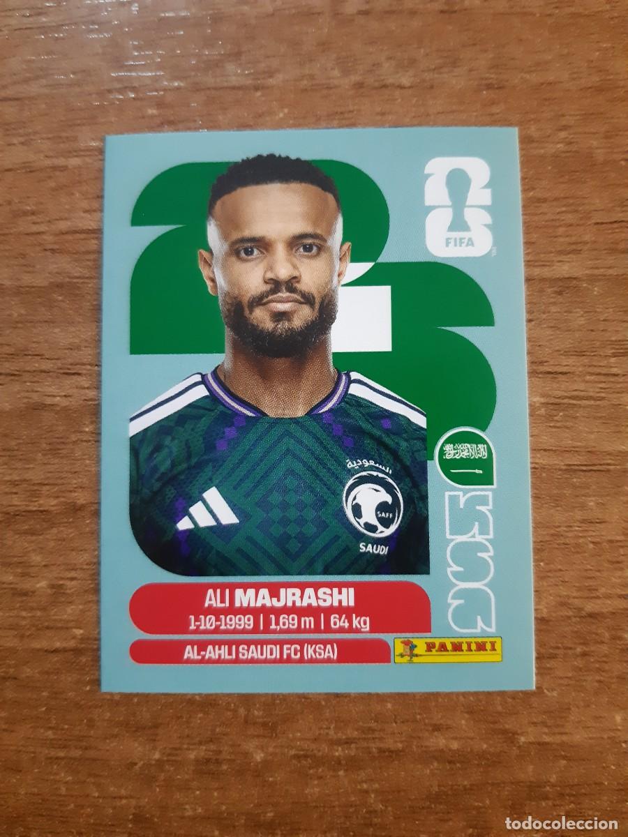 Cromos de f&uacute;tbol: ALI MAJRASHI ARABIA SAUD&Iacute; UPDATE SET ACTUALIZACI&Oacute;N MUNDIAL 2026 PANINI STICKERS. NUEVO