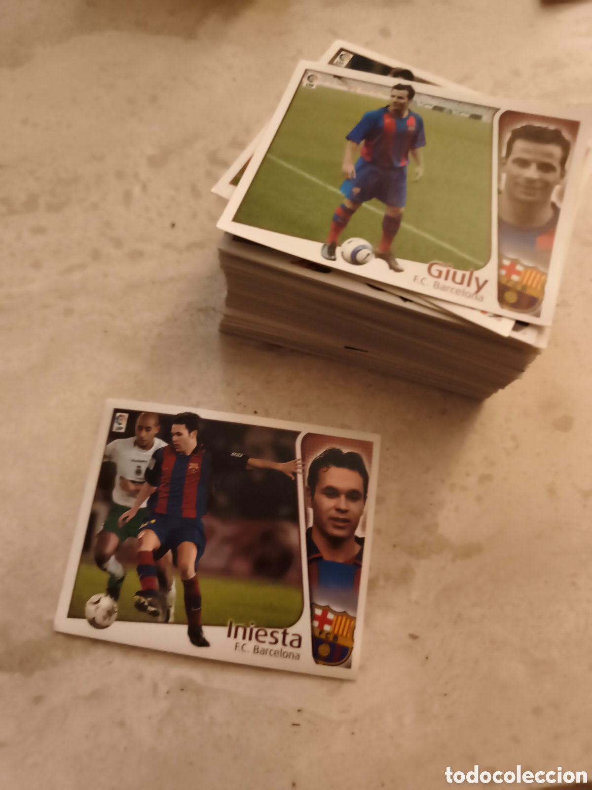Cromos de f&uacute;tbol: Cromos futbol liga espa&ntilde;ola 2004-2005