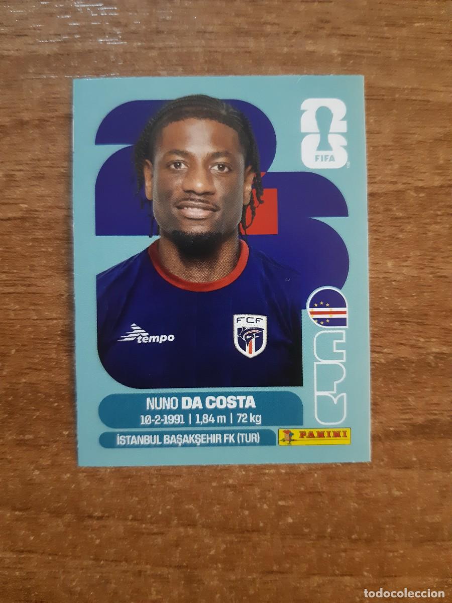 Cromos de f&uacute;tbol: NUNO DA COSTA CABO VERDE UPDATE SET ACTUALIZACI&Oacute;N MUNDIAL 2026 PANINI STICKERS. NUEVO