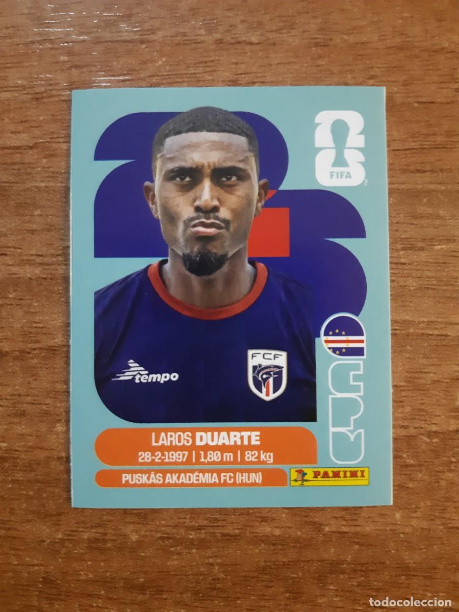 Cromos de f&uacute;tbol: LAROS DUARTE CABO VERDE UPDATE SET ACTUALIZACI&Oacute;N MUNDIAL 2026 PANINI STICKERS. NUEVO