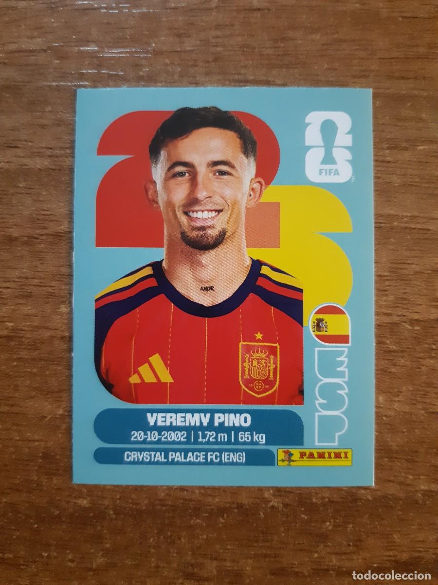 Cromos de f&uacute;tbol: YEREMI PINO ESPA&Ntilde;A UPDATE SET ACTUALIZACI&Oacute;N MUNDIAL 2026 PANINI STICKERS. NUEVO
