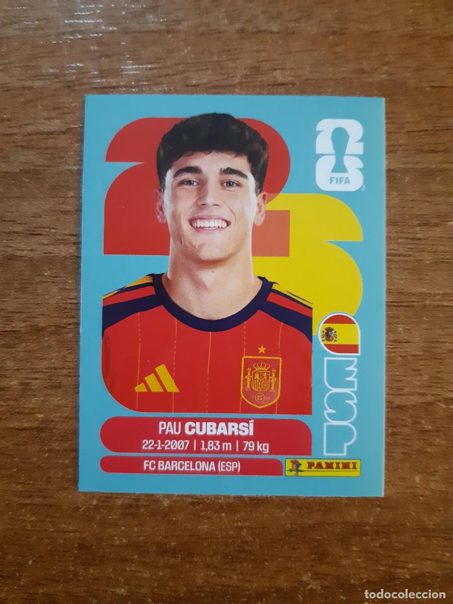Cromos de f&uacute;tbol: PAU CUBARS&Iacute; ESPA&Ntilde;A UPDATE SET ACTUALIZACI&Oacute;N MUNDIAL 2026 PANINI STICKERS. NUEVO