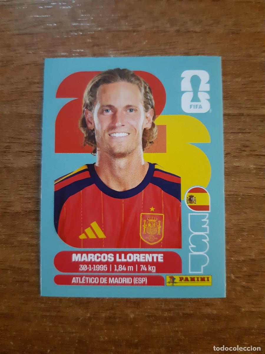 Cromos de f&uacute;tbol: MARCOS LLORENTE ESPA&Ntilde;A UPDATE SET ACTUALIZACI&Oacute;N MUNDIAL 2026 PANINI STICKERS. NUEVO
