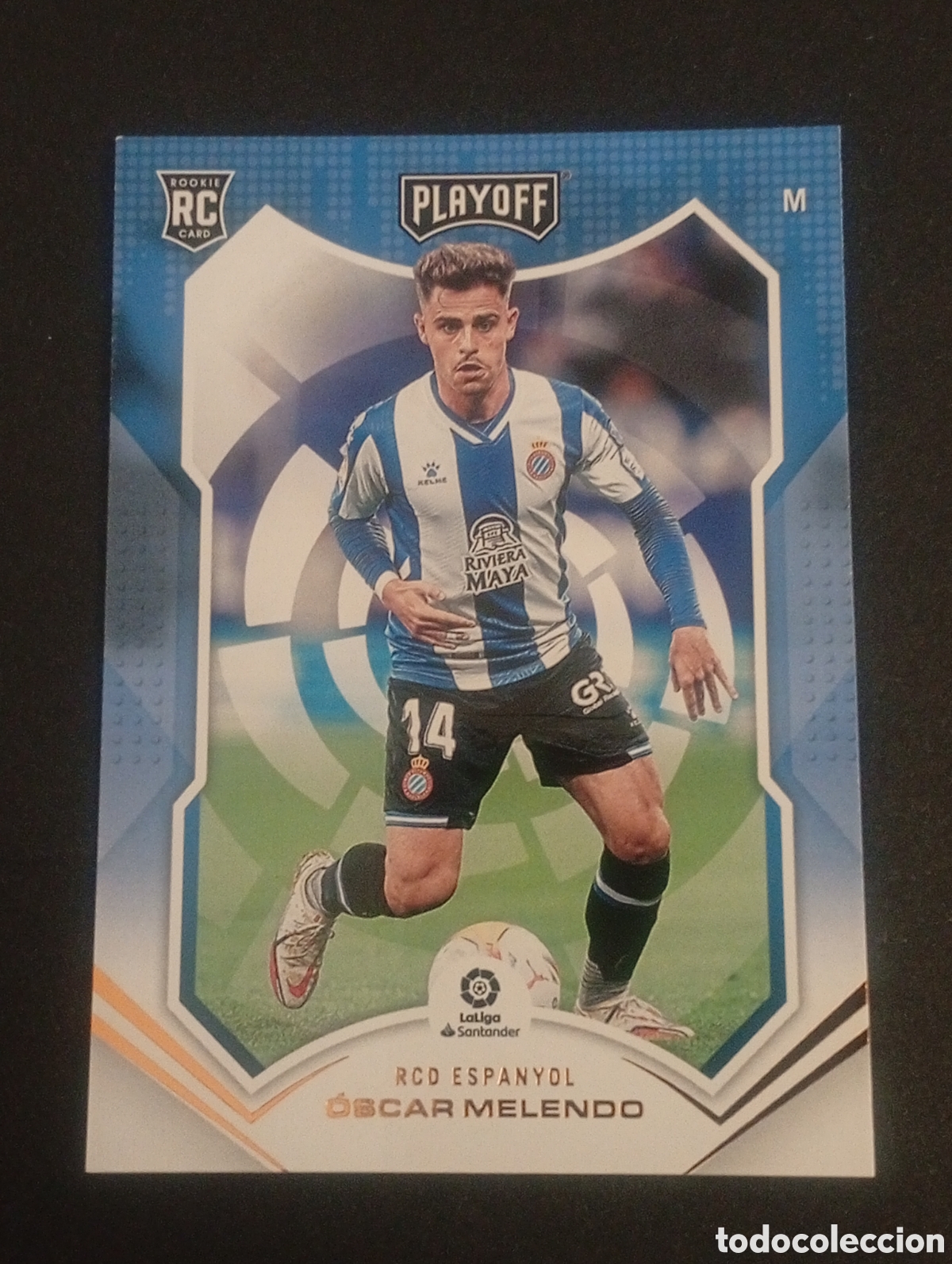Cromos de f&uacute;tbol: rookie 76 OSCAR MELENDO ESPANYOL PLAYOFF CHRONICLES PANINI LA LIGA 2021 2022 22 TOPPS CARDS SELECT