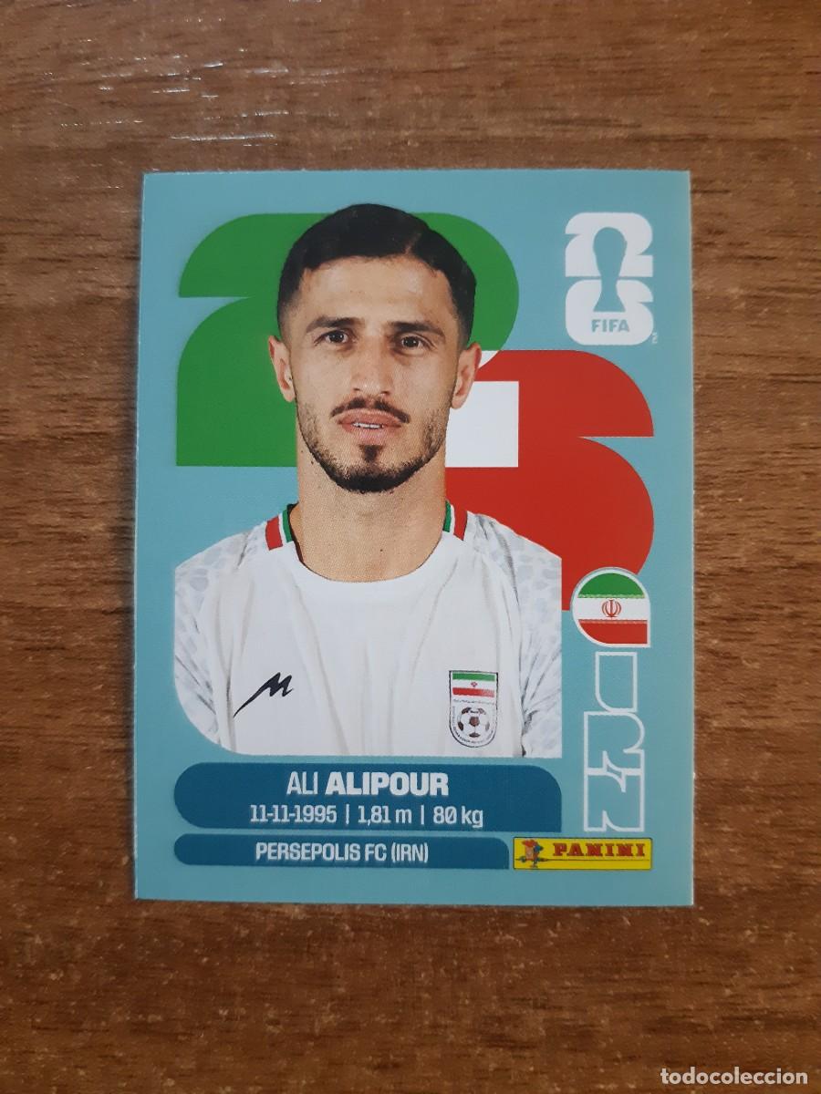 Cromos de f&uacute;tbol: ALI ALIPOUR IR&Aacute;N UPDATE SET ACTUALIZACI&Oacute;N MUNDIAL 2026 PANINI STICKERS. NUEVO