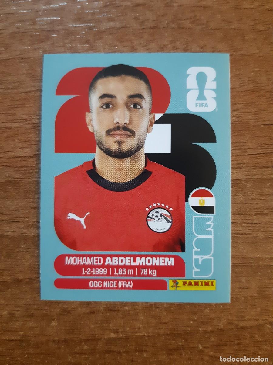Cromos de f&uacute;tbol: MOHAMED ABDELMONEM EGIPTO UPDATE SET ACTUALIZACI&Oacute;N MUNDIAL 2026 PANINI STICKERS. NUEVO