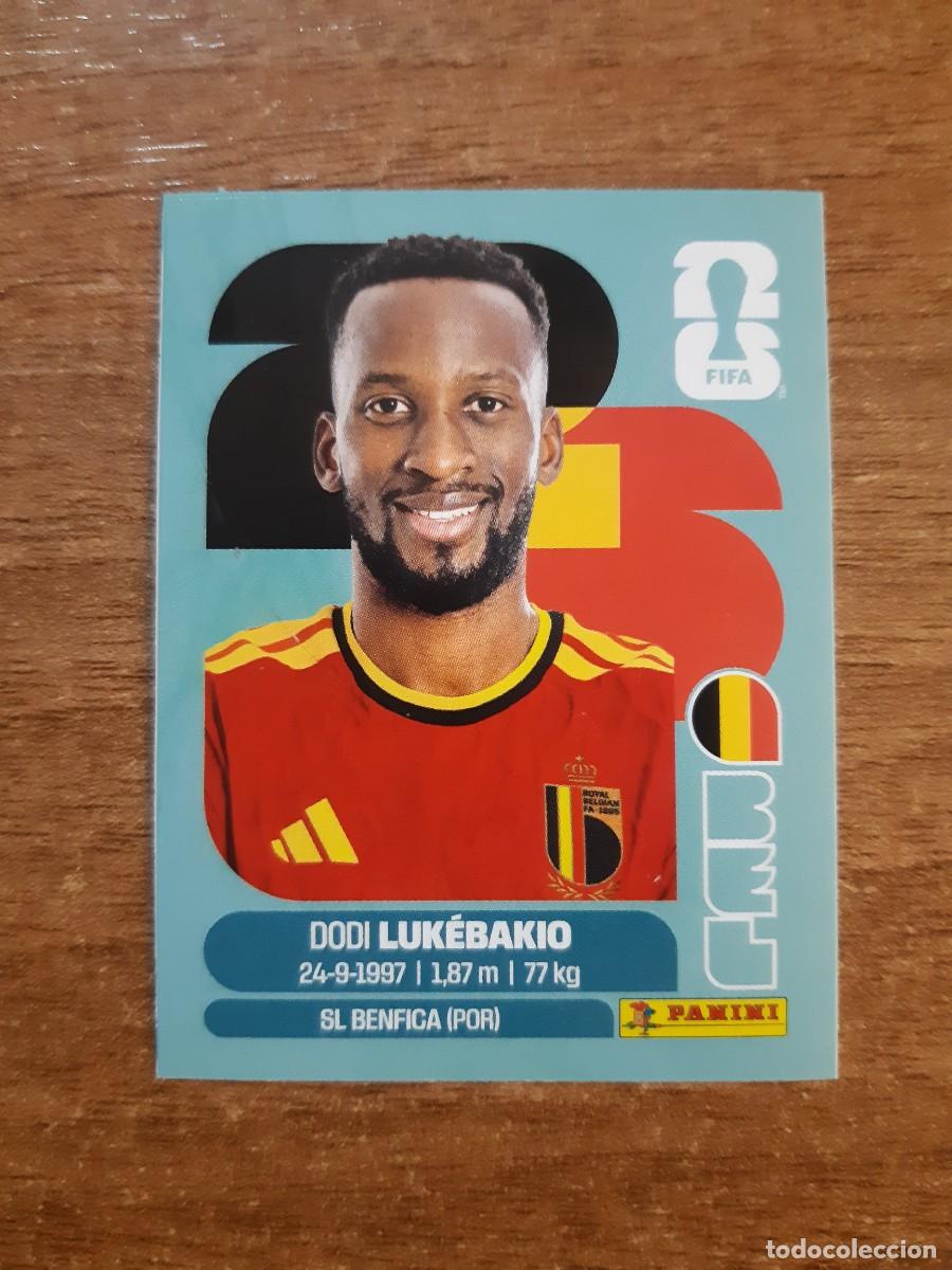 Cromos de f&uacute;tbol: DODI LUKEBAKIO B&Eacute;LGICA UPDATE SET ACTUALIZACI&Oacute;N MUNDIAL 2026 PANINI STICKERS. NUEVO