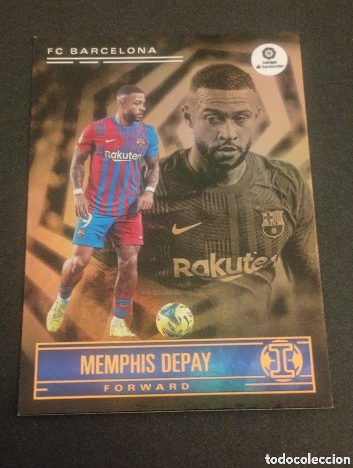 Cromos de f&uacute;tbol: 184 MEMPHIS DEPAY BARCELONA PANINI CHRONICLES LA LIGA TOPPS MATCH ATTAX CROMOS SELECT MOSAICw