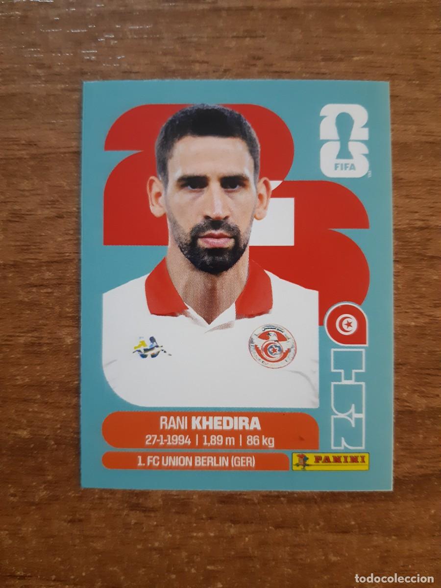 Cromos de f&uacute;tbol: RANI KHEDIRA T&Uacute;NEZ UPDATE SET ACTUALIZACI&Oacute;N MUNDIAL 2026 PANINI STICKERS. NUEVO