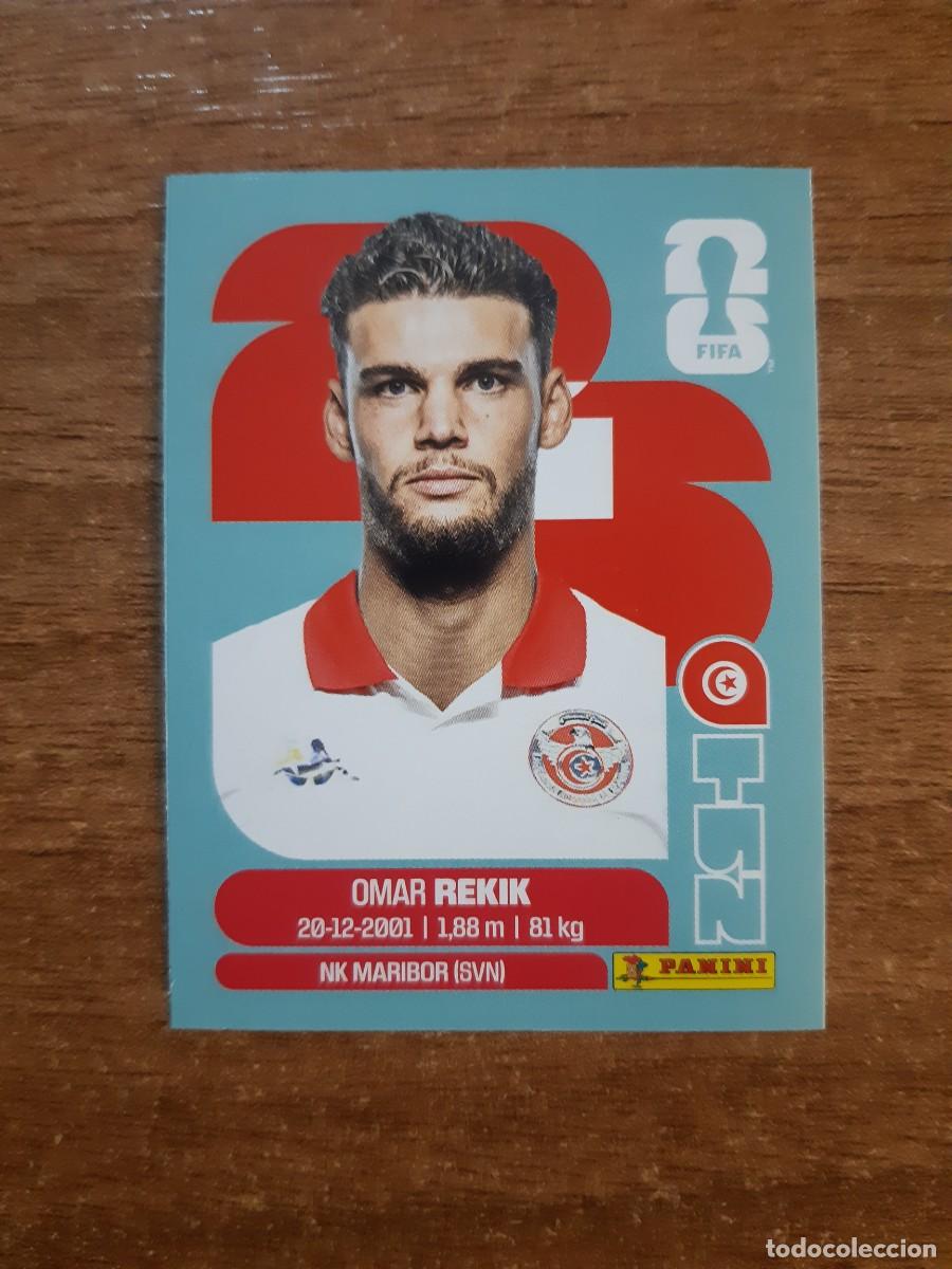 Cromos de f&uacute;tbol: OMAR REKIK T&Uacute;NEZ UPDATE SET ACTUALIZACI&Oacute;N MUNDIAL 2026 PANINI STICKERS. NUEVO