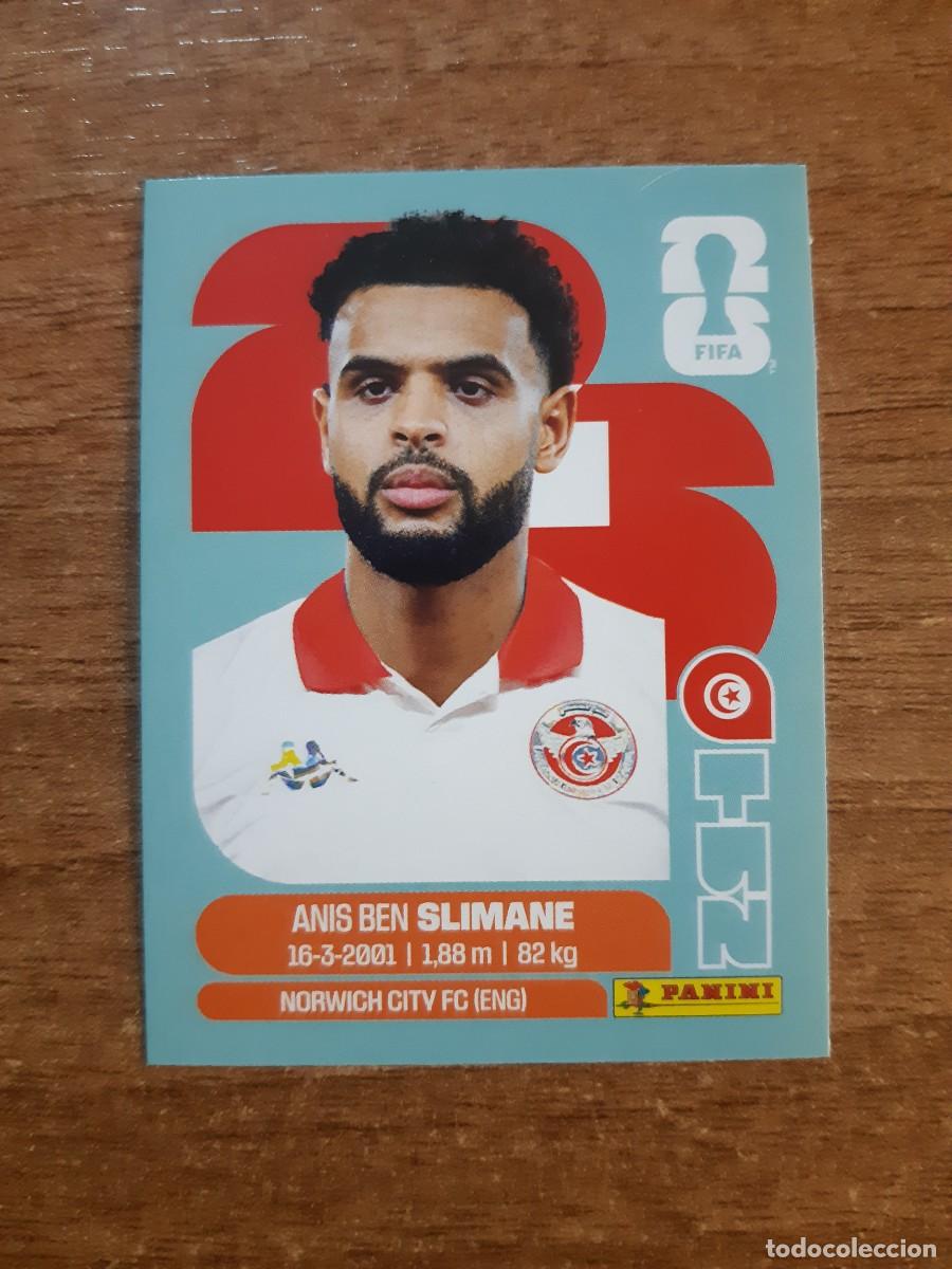 Cromos de f&uacute;tbol: ANIS BEN SLIMANE T&Uacute;NEZ UPDATE SET ACTUALIZACI&Oacute;N MUNDIAL 2026 PANINI STICKERS. NUEVO