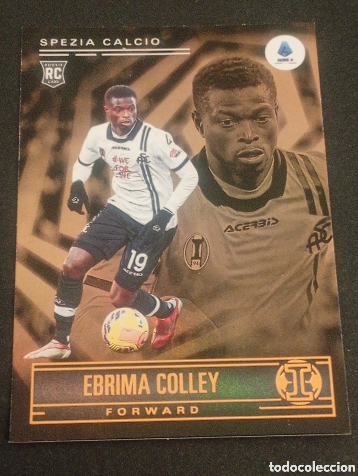 Cromos de f&uacute;tbol: rookie 187 EBRIMA COLLEY SPEZIA PANINI CHRONICLES 2021 2022 21 22 SERIE A CALCIO ITALIA ITALY