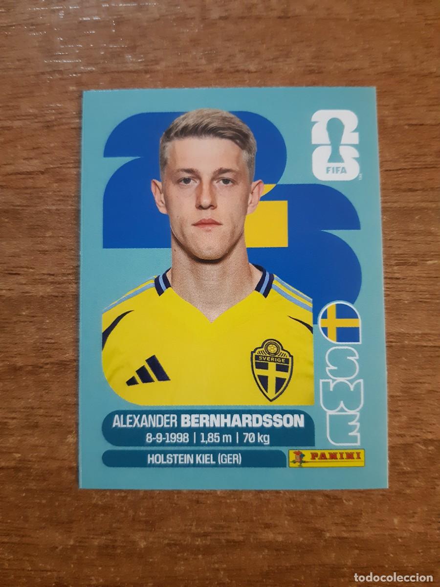 Cromos de f&uacute;tbol: ALEXANDER BERHARDSSON SUECIA UPDATE SET ACTUALIZACI&Oacute;N MUNDIAL 2026 PANINI STICKERS. NUEVO
