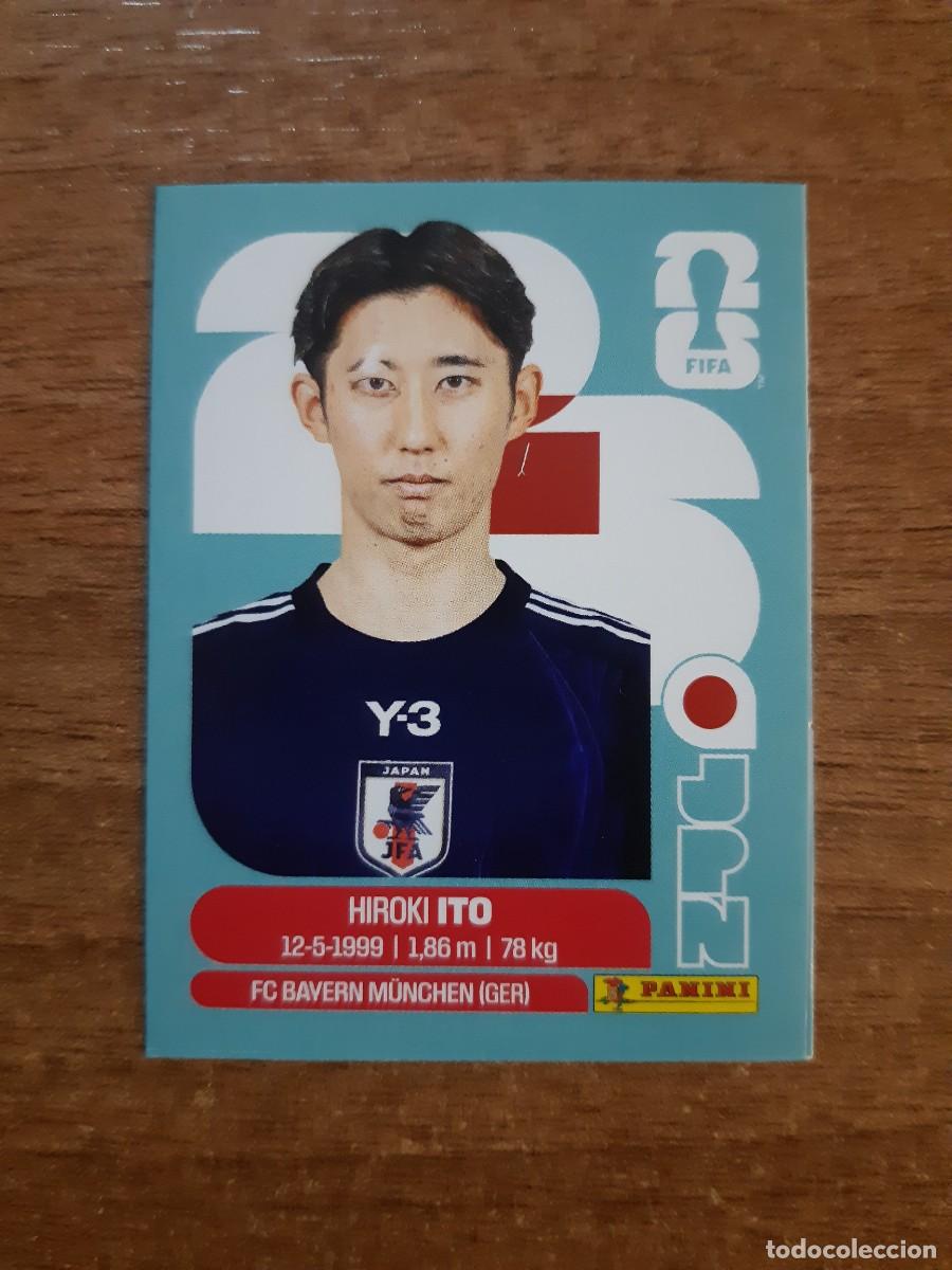 Cromos de f&uacute;tbol: HIROKI ITO JAP&Oacute;N UPDATE SET ACTUALIZACI&Oacute;N MUNDIAL 2026 PANINI STICKERS. NUEVO