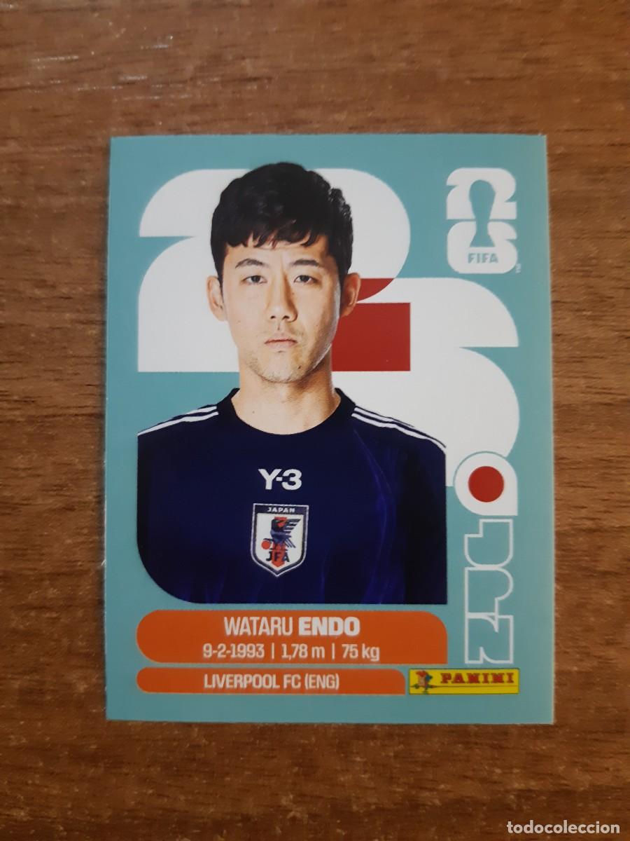 Cromos de f&uacute;tbol: WATARU ENDO JAP&Oacute;N UPDATE SET ACTUALIZACI&Oacute;N MUNDIAL 2026 PANINI STICKERS. NUEVO