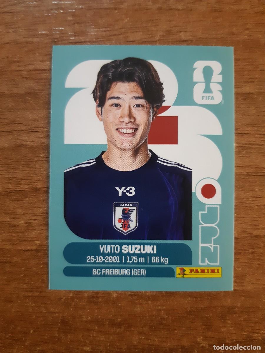 Cromos de f&uacute;tbol: YUITO SUZUKI JAP&Oacute;N UPDATE SET ACTUALIZACI&Oacute;N MUNDIAL 2026 PANINI STICKERS. NUEVO