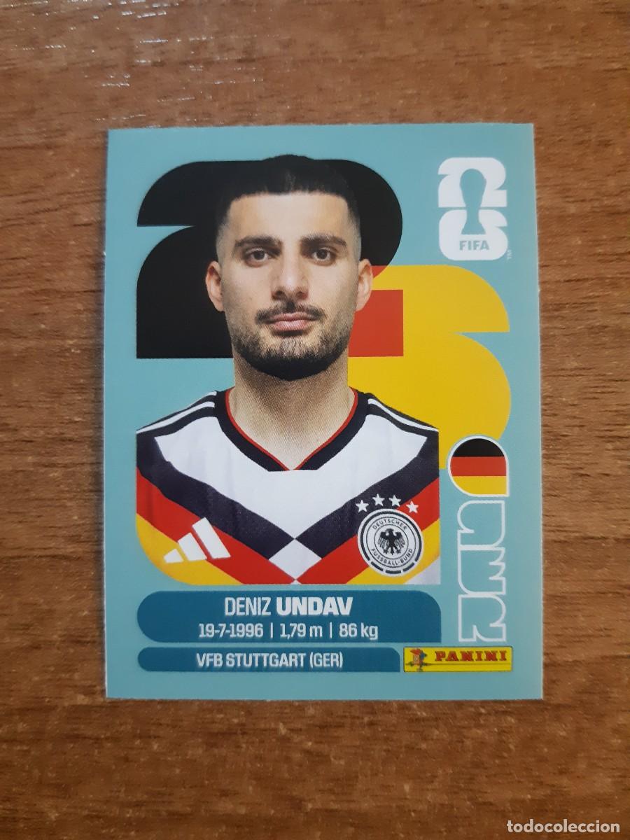 Cromos de f&uacute;tbol: DENIZ UNDAV ALEMANIA UPDATE SET ACTUALIZACI&Oacute;N MUNDIAL 2026 PANINI STICKERS. NUEVO
