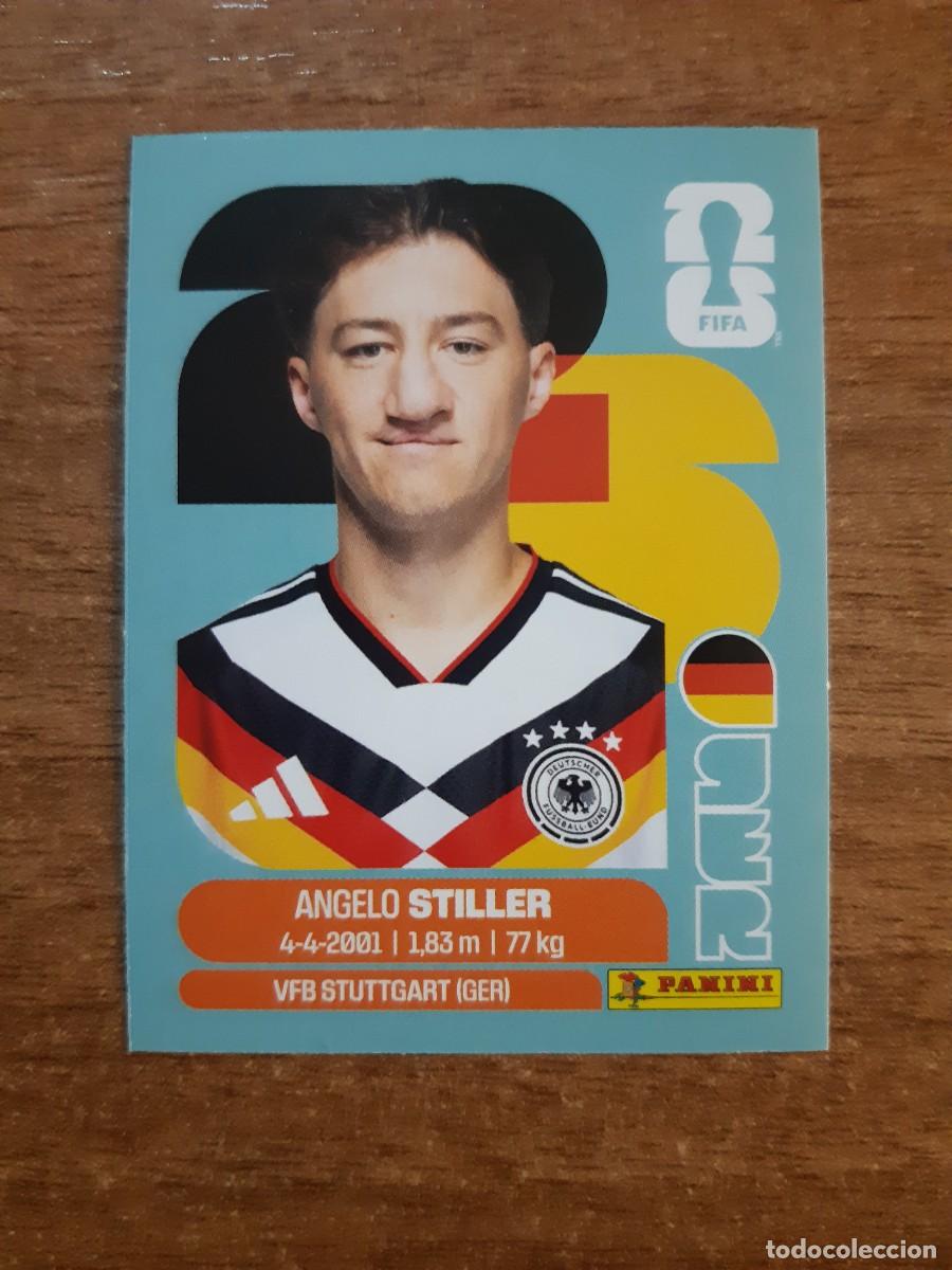 Cromos de f&uacute;tbol: ANGELO STILLER ALEMANIA UPDATE SET ACTUALIZACI&Oacute;N MUNDIAL 2026 PANINI STICKERS. NUEVO