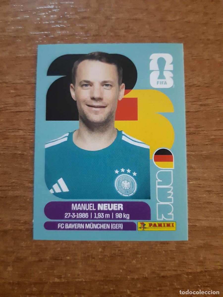 Cromos de f&uacute;tbol: MANUEL NEUER ALEMANIA UPDATE SET ACTUALIZACI&Oacute;N MUNDIAL 2026 PANINI STICKERS. NUEVO