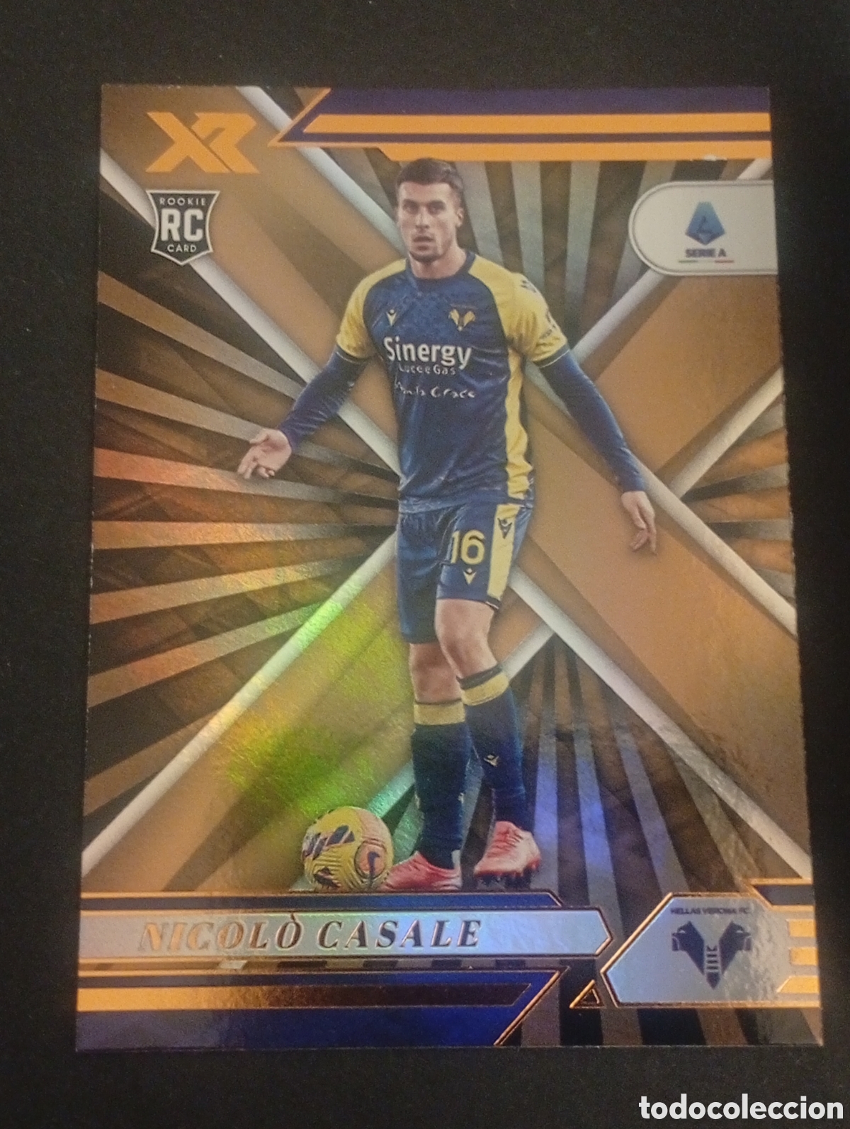 Cromos de f&uacute;tbol: rookie 122 NICOLO CASALE VERONA PANINI CHRONICLES 2021 2022 21 22 SERIE A CALCIO ITALIA ITALY