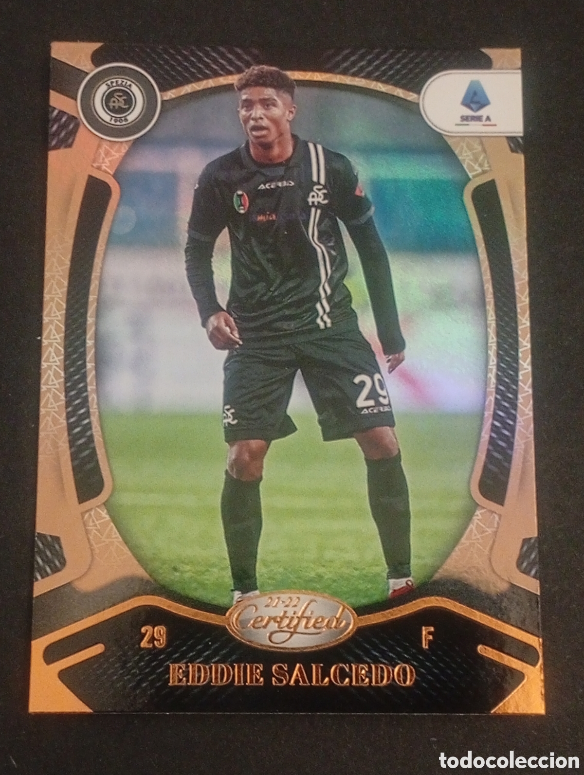 Cromos de f&uacute;tbol: 156 EDDIE SALCEDO SPEZIA 1906 PANINI CHRONICLES 2021 2022 21 22 SERIE A CALCIO ITALIA ITALY SOCCER